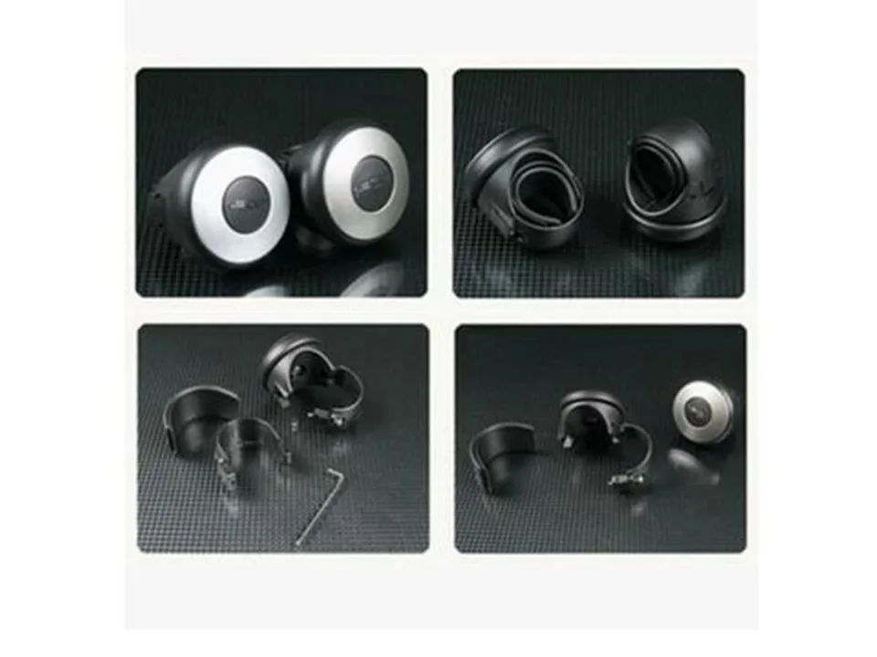 Steering wheel spinner knob parts and assembly components