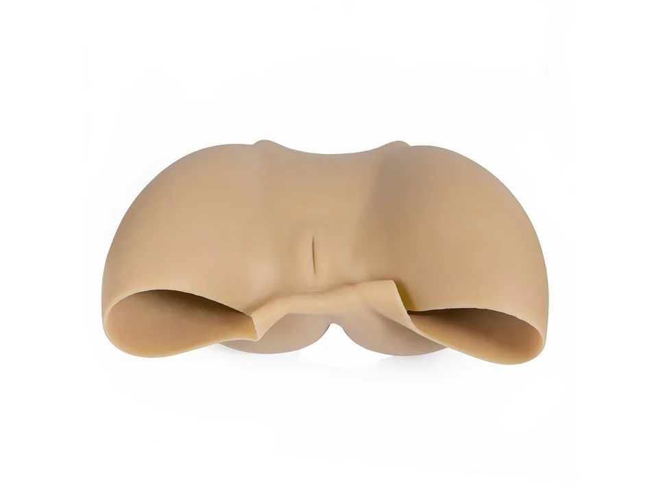 Top-down view of the silicone butt enhancement shaper pants.