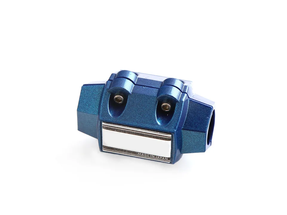 Blue magnetic fuel saver device for automobiles