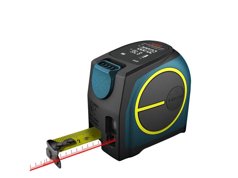 Digital laser rangefinder and 5m tape measure tool