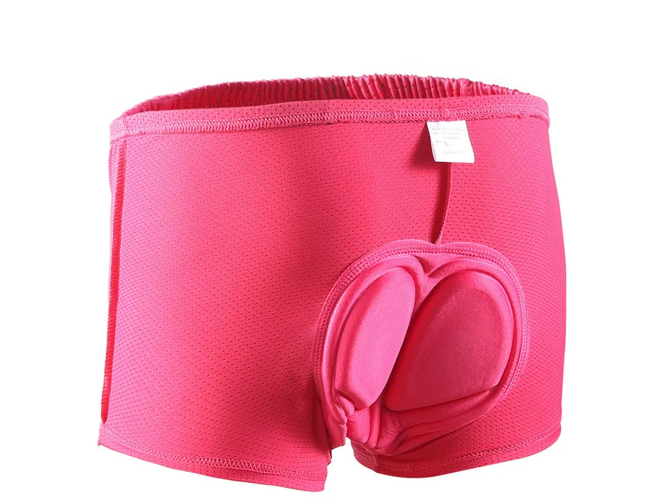 Pink padded cycling shorts