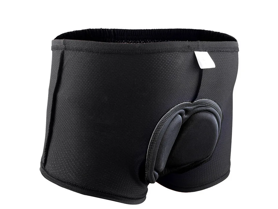 Black padded cycling shorts