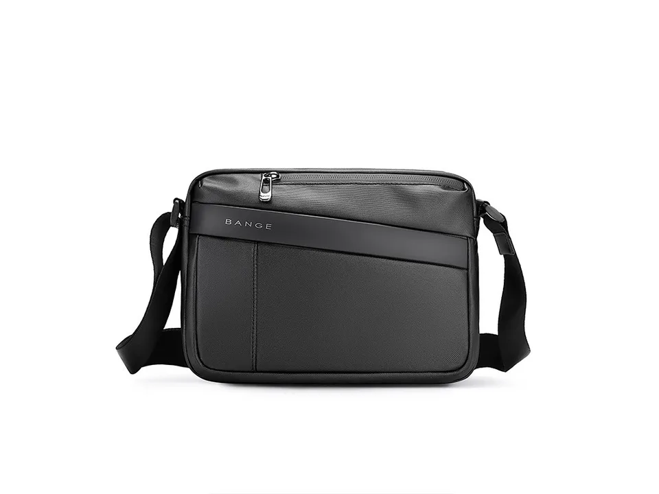 Black Bange crossbody bag on a white background