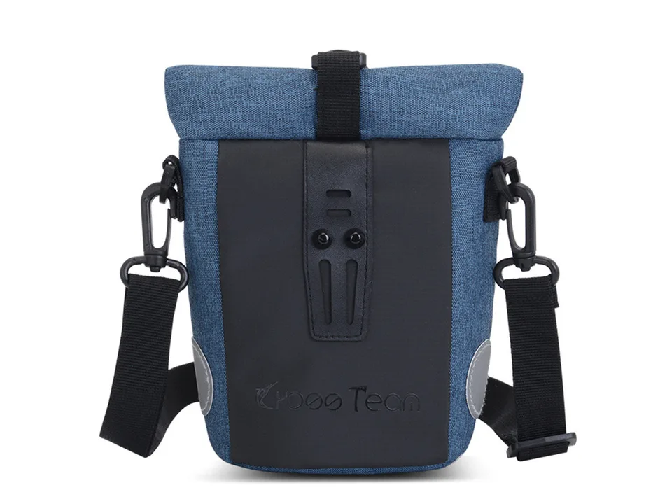 Blue crossbody travel shoulder bag