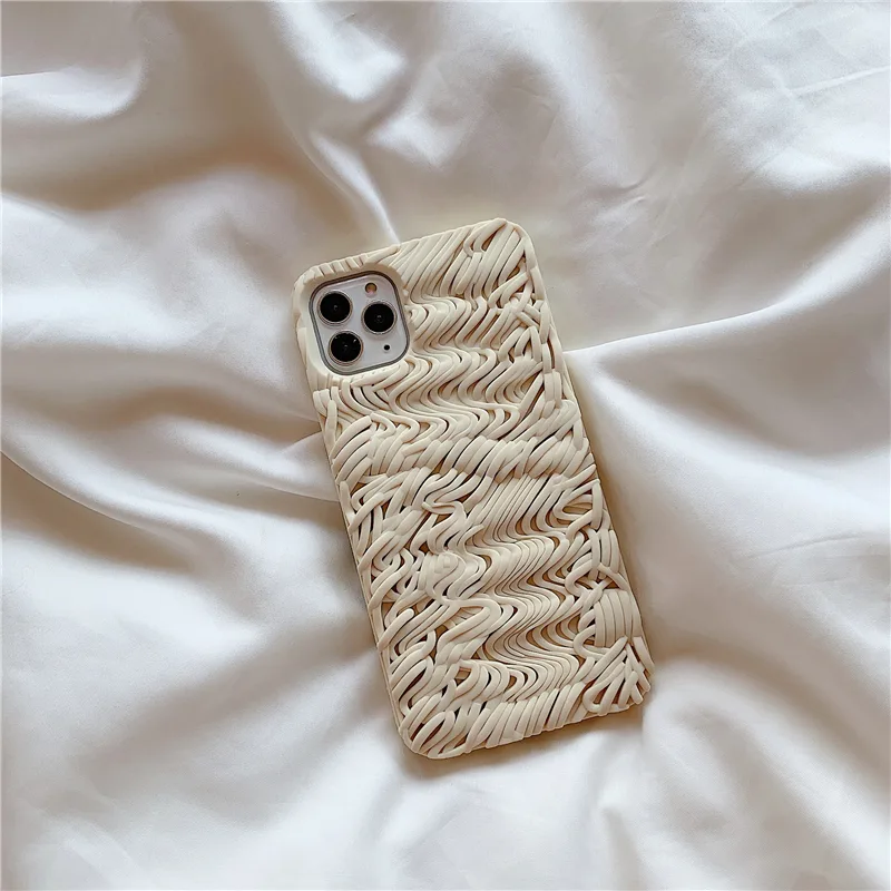 Instant Noodle Design Silicone Phone Case for iPhone