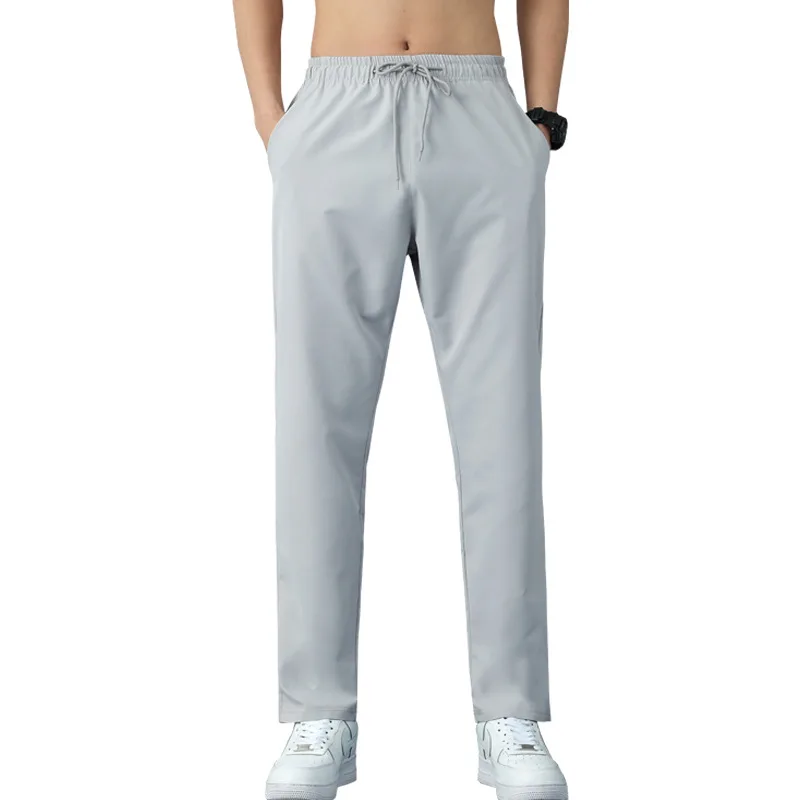 Casual Pants Micro-elastic Slim Slimming Feet Nine-point Pants Boys